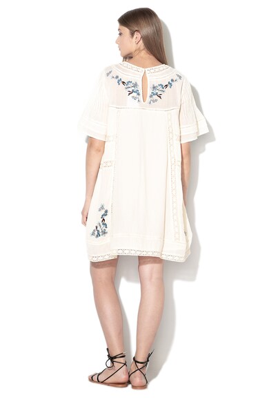 Free People Rochie cu broderii florale si croiala in A Femei