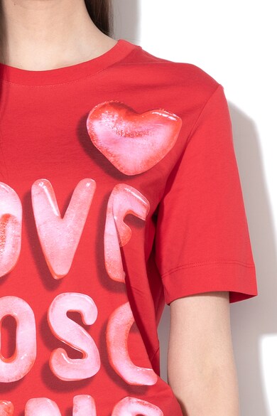 Love Moschino Tricou cu model logo Femei