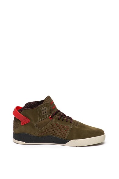 Supra Pantofi sport mid-high de piele intoarsa Skytop III Barbati