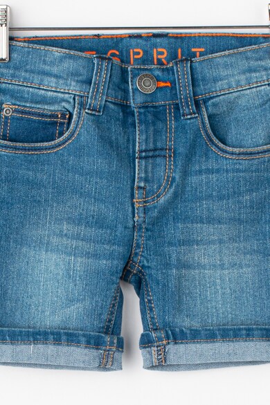 Esprit Pantaloni scurti de denim cu cusaturi contrastante Baieti