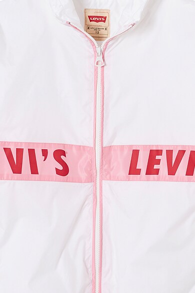 Levi's Kids Logómintás dzseki kontrasztos részletekkel Lány