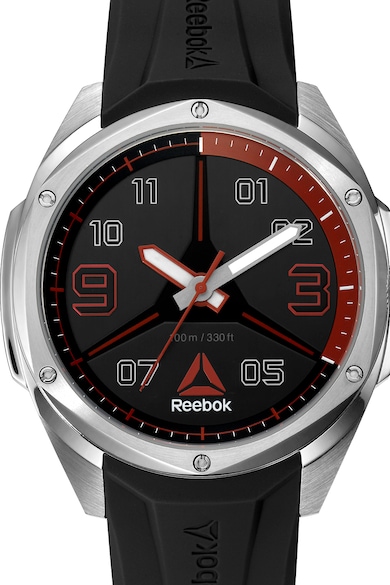 Reebok Ceas analog cu o curea de silicon Barbati