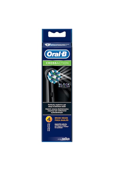 Oral-B Rezerve periuta electrica  Cross Action Black edition Femei