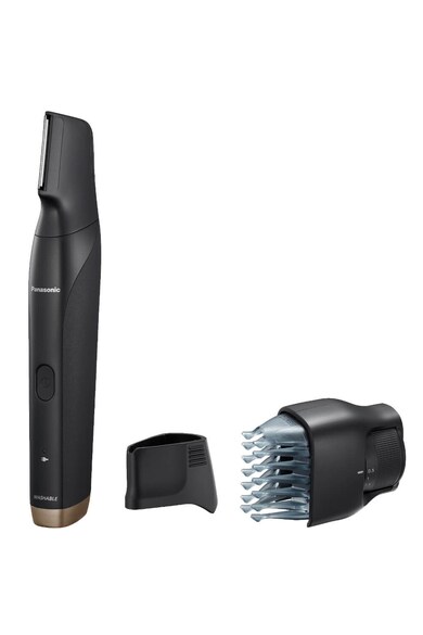 Panasonic Trimmer pentru barba si par corporal  , 3 in 1, Wet & Dry, 0.5-10 mm, Negru Barbati