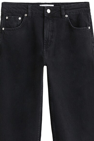 Mango Pantaloni culotte din denim, cu 5 buzunare Femei