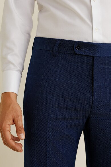 Mango Pantaloni eleganti cu carouri Brasilia Barbati