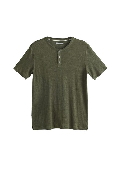 Mango Tricou Henley de in Pana Barbati