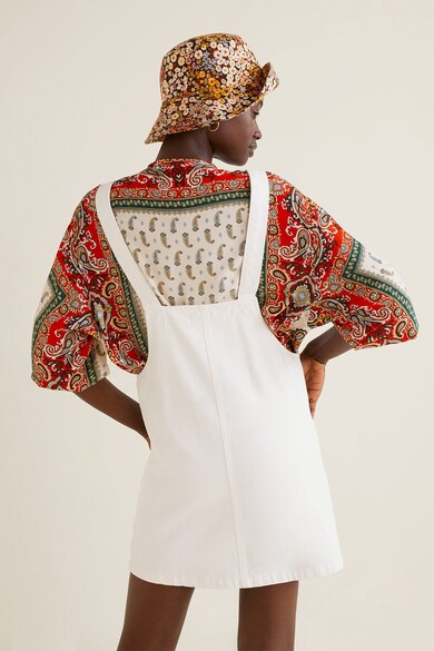 Mango Pichi farmer kantáros ruha zsebekkel női