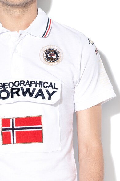 Geographical Norway Tricou cu broderie logo Kayfour Barbati