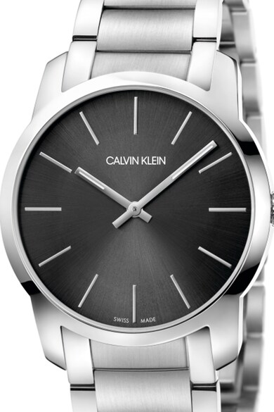 CALVIN KLEIN Овален часовник с метална верижка Жени