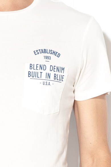 BLEND Тениска с пришит отпред джоб Мъже