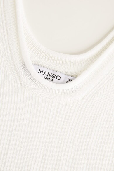 Mango Top tricotat, cu striatii Rollrib Femei