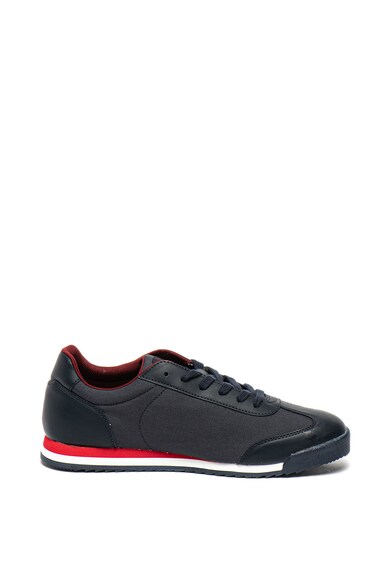 U.S. Polo Assn. Pantofi sport de piele ecologica si material textil Deep Summer Barbati