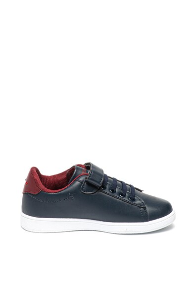 U.S. Polo Assn. Pantofi sport de piele ecologica, cu velcro Franco Baieti