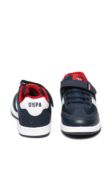 U.S. Polo Assn. Pantofi sport cu velcro si sireturi elastice Kares Baieti