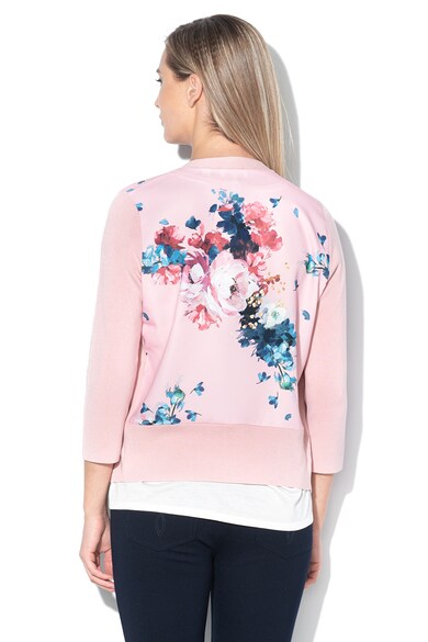 Ted Baker Cardigan din tricot fin cu imprimeu floral pe partea din spate Femei