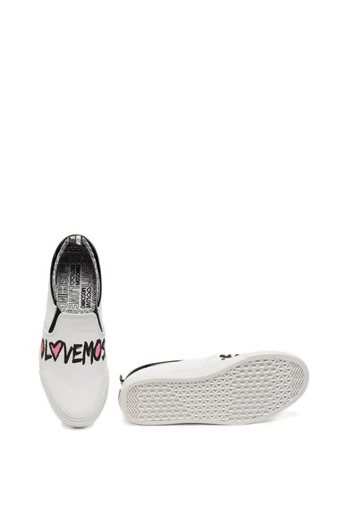 Love Moschino Pantofi slip-on cu imprimeu logo Femei