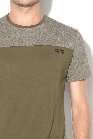 Only & Sons Poam Slim Fit logómintás póló férfi