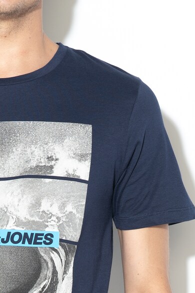 Jack & Jones Тениска Mango с фигурален десен Мъже