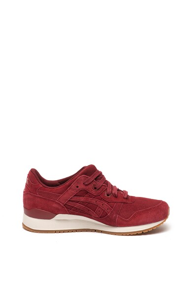 ASICS Tiger Pantofi sport unisex, de piele intoarsa, cu amortizare Gel-Lyte III Barbati