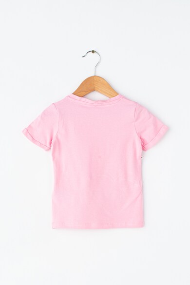 NAME IT Tricou din bumbac organic cu buzunar in forma de inima Kutilde Fete