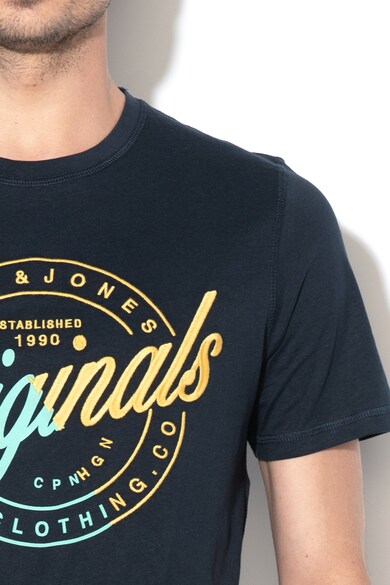 Jack & Jones Jack & Jones, Rival szűk fazonú póló hímzett logóval férfi