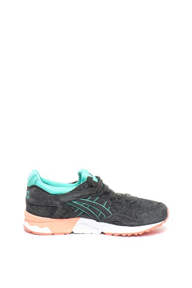 Asics Gel-Lyte V colorblock dizájnú bebújós nyersbőr sneaker női