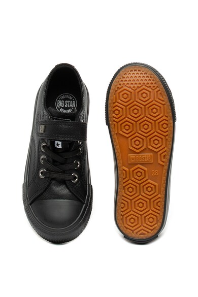 Big Star Pantofi sport de piele ecologica cu logo Fete