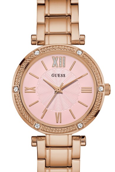 Guess Ceas analog decorat cu cristale Femei