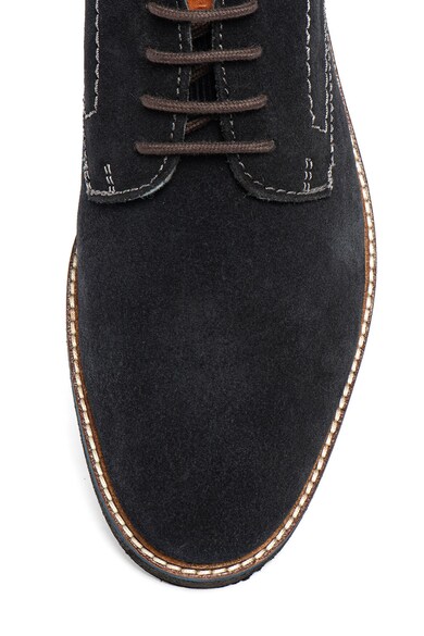 Bugatti Велурени обувки Oxford с кожа Мъже