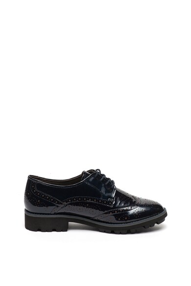 Caprice Pantofi brogue de piele lacuita Femei