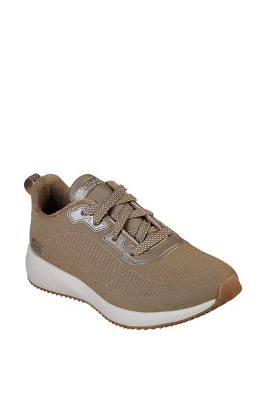 Skechers Pantofi sport cu captuseala din material teddy Bobs Squad Femei