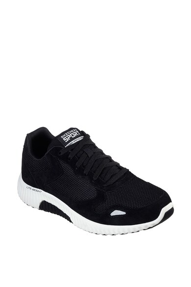 Skechers Pantofi sport cu insertii de piele intoarsa Paxmen Barbati