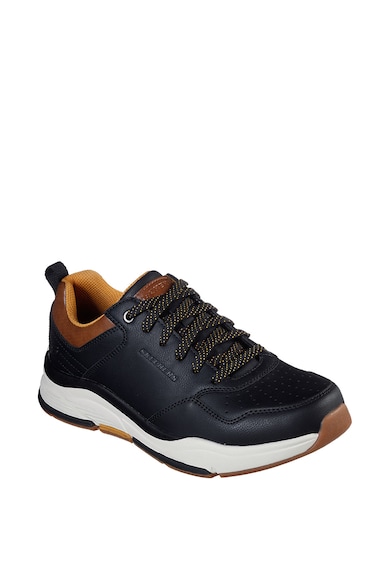 Skechers Pantofi sport cu insertii de piele Benago Treno Barbati