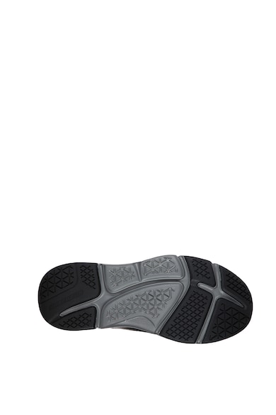 Skechers Metco-Boles párnázott középmagas szárú sneaker bőrszegélyekkel férfi