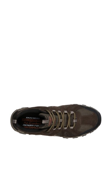 Skechers Pantofi sport impermeabili, cu insertii de piele intoarsa Selmen Barbati