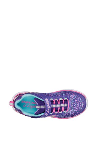 Skechers Спортни обувки Galaxy с LED светлини на подметката Момичета