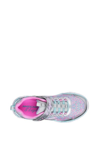 Skechers S Lights® Galaxy Lights tépőzáras sneaker Lány