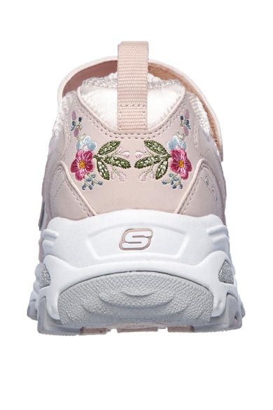 Skechers Pantofi sport cu broderie florala D'Lites Fete