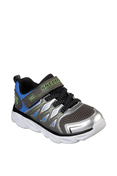 Skechers S-Lights®-Hypno-Flash 3.0 sneaker műbőr szegélyekkel Fiú