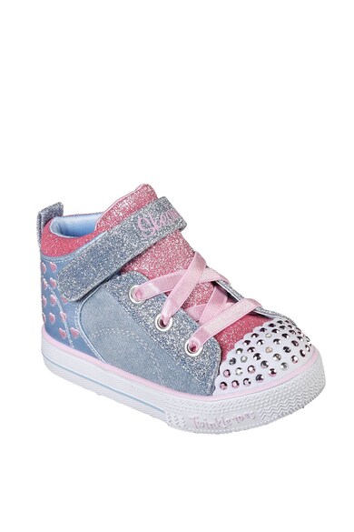 Skechers Tenisi mid-high din denim S-Lights® Shuffle Lite-Dainty Fete