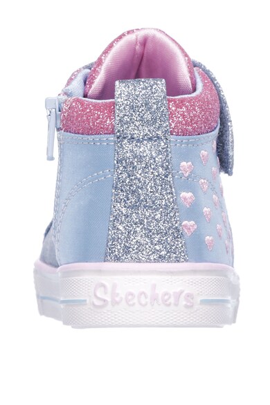 Skechers S-Lights® Shuffle Lite-Dainty középmagas szárú farmercipő Lány