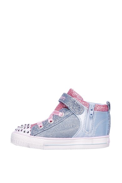 Skechers Tenisi mid-high din denim S-Lights® Shuffle Lite-Dainty Fete