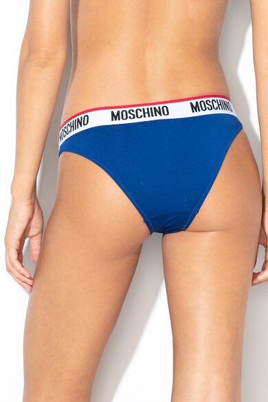 Moschino Chiloti brazilieni cu banda logo in talie Femei