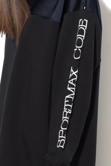 Sportmax Code Cacio hosszú pulóver logóval női