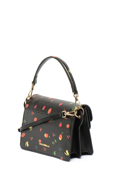 COCCINELLE Geanta crossbody de piele cu imprimeu cu fructe Ambrine Femei