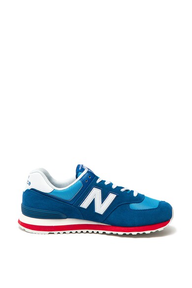 New Balance Pantofi sport de piele intoarsa si plasa 574 Barbati