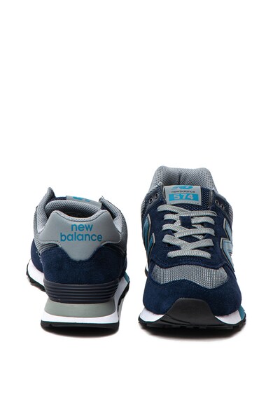 New Balance Pantofi sport de piele intoarsa si plasa 574 Barbati