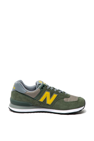 New Balance Pantofi sport cu garnituri de piele intoarsa 574 Classics 3 Barbati