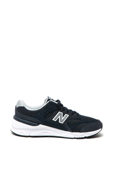 New Balance Pantofi sport de piele, cu garnituri de piele ecologica X90 Barbati